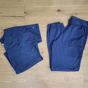 WonderWink Navy Blue Scrub Set